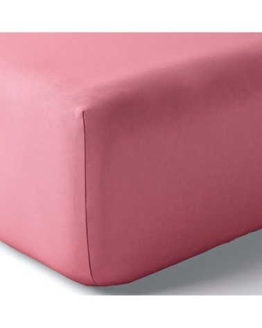 Drap housse coton 80x200 cm pivoine