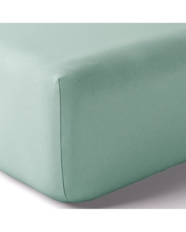 Drap housse coton 90x200 cm cumulus