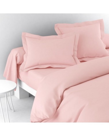 Housse de couette coton 200x200 cm o de rose