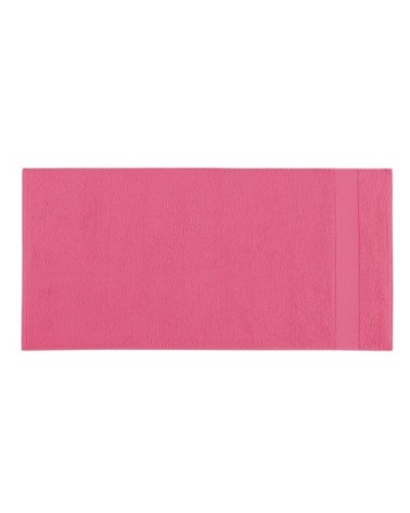 Serviette coton 50x100 cm azalée