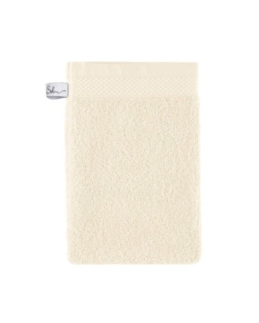 Gant de toilette coton 16x22 cm chèvrefeuille
