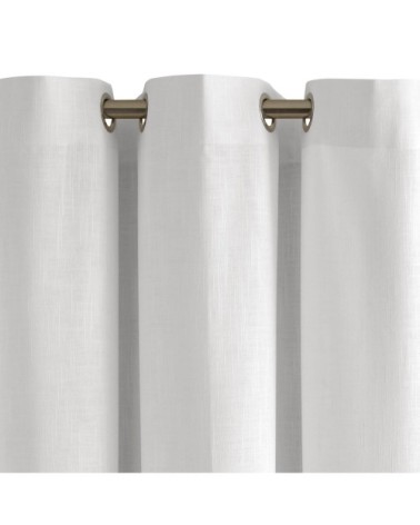 Rideau à oeillets 200x280 cm Blanc