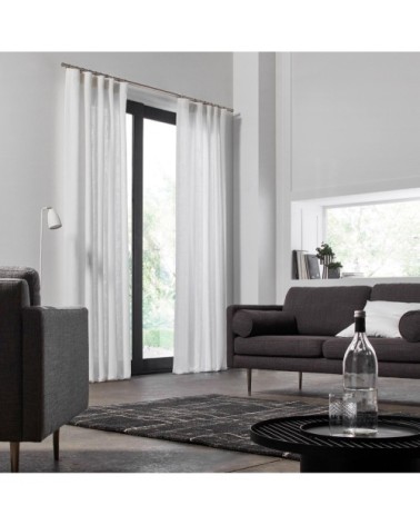 Rideau à galon fronceur 350x280 cm Blanc