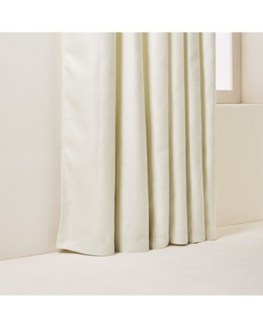 Rideau à oeillets 140x350 cm Ivoire