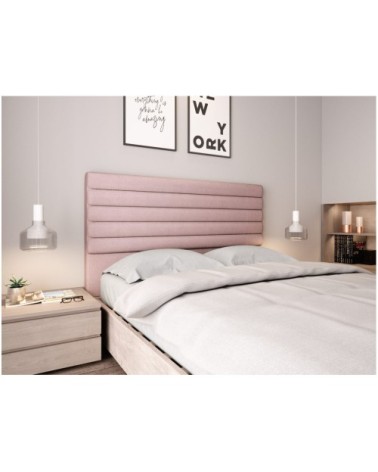 Tête de lit en tissu LUCA -  Rose, Largeur - 160 cm