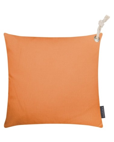 Housses de coussin exterieur  avec corde orange - Lot de 2 - 40x40