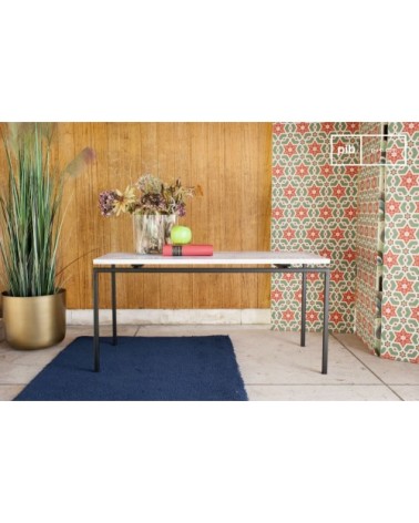 Table basse en marbre blanc