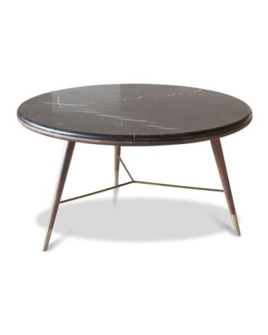 Table basse en marbre noir