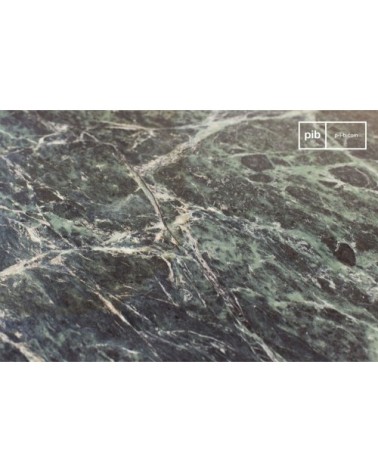 Table basse en marbre vert