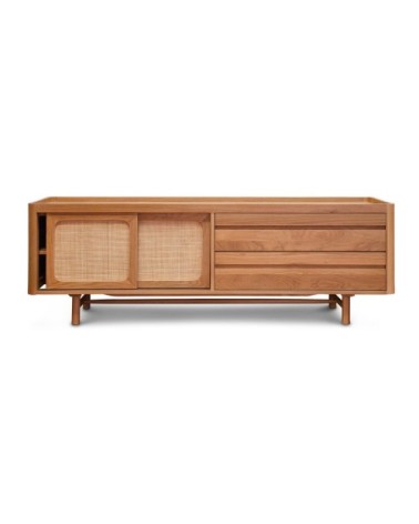 Meuble TV en chêne beige