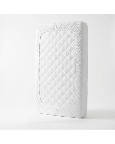 Protège matelas – senteur linge propre – molleton coton – 140x190 cm