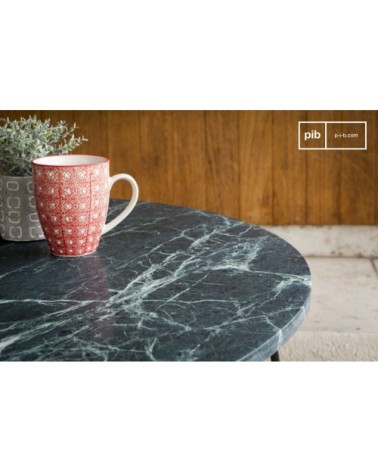 Table en marbre vert