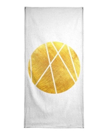 Serviette de bain en éponge-velours en multicolore 40x80