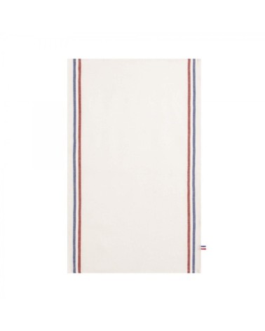 Torchon en lin blanc 50x75