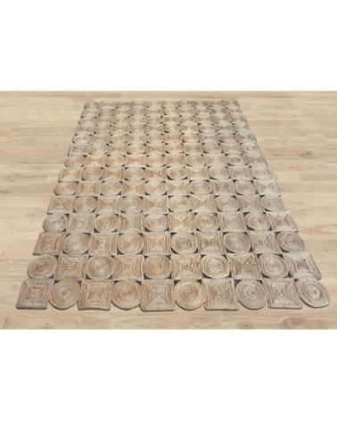 Tapis en jute naturel 160 x 230 cm