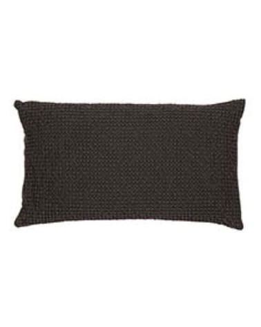 Coussin en coton carbone 30 x 50 cm