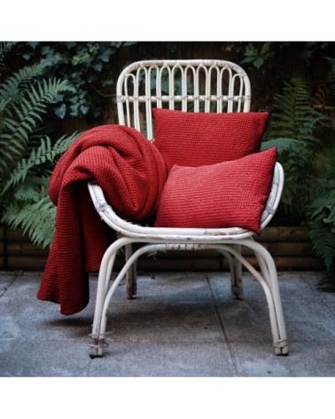 Coussin en coton carbone 30 x 50 cm
