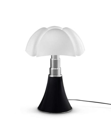 Lampe Dimmer LED pied télescopique noir H50-62cm