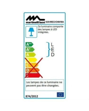 Lampe Dimmer LED pied télescopique noir H50-62cm