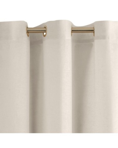 Voilage à oeillets 200x298 cm Lin  en Lin