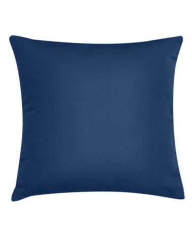 Lot de 2 taies d'oreiller en coton  marine 65x65 cm