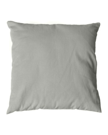 2 taies d'oreiller en flanelle de coton Gris Perle 65x65 cm