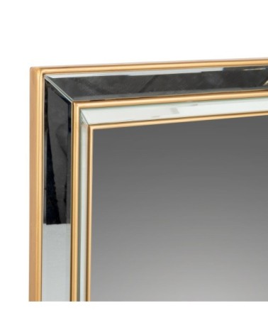 Miroir doré 70x90