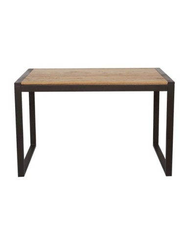 Table repas 120 cm bois massif naturel