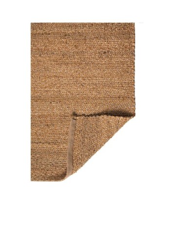 Tapis en jute bronze 120 x 170 cm