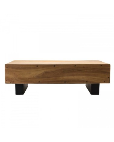Table basse poutres bois Suar L120