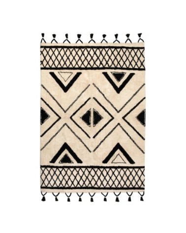 Tapis en coton ombre 160 x 230 cm