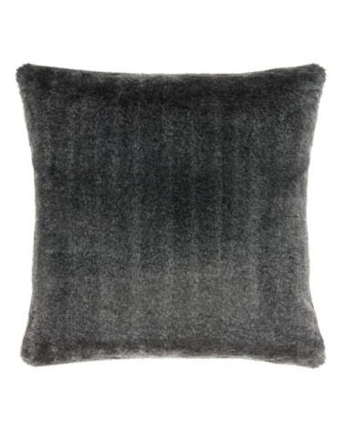 Coussin en polyester carbone 45 x 45 cm