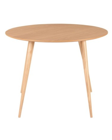 Table repas ronde chêne 100 cm