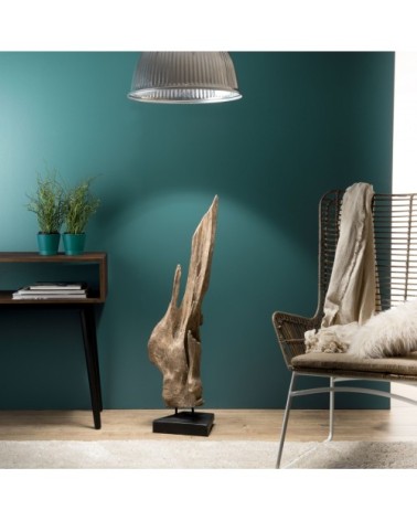 Objet décoration bois branche naturelle H106