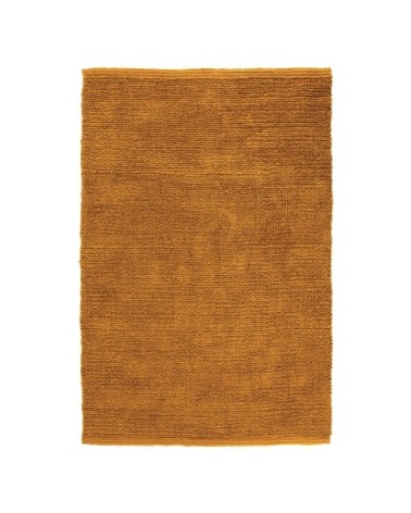 Tapis en jute moutarde 120 x 170 cm