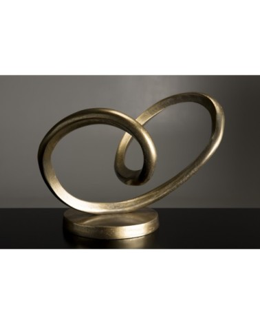 Décoration aluminium doré