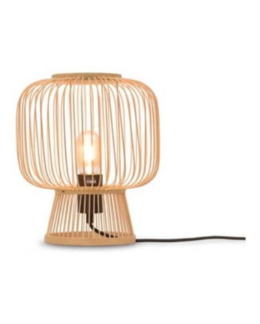 Lampe de table en bambou naturel H30cm