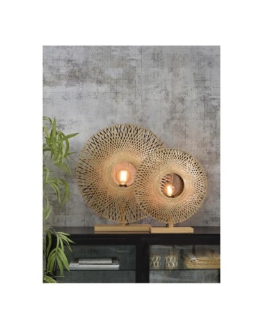 Lampe de table en bambou H50cm