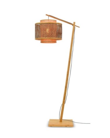 Lampadaire en bambou naturel H176cm