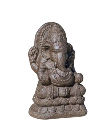 Statuette Ganesh brun H38cm