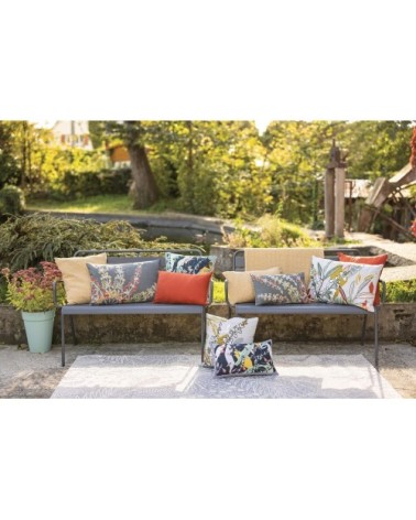 Plaid stonewashed en coton sable 140 x 200 cm