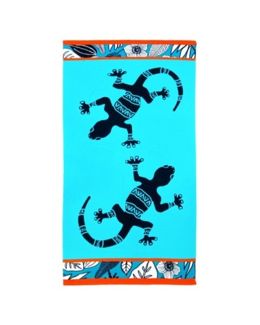 Serviette de plage microfibre ''Bondi'' 90x170cm bleu