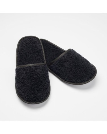Chausson de bain en eponge noir taille 41