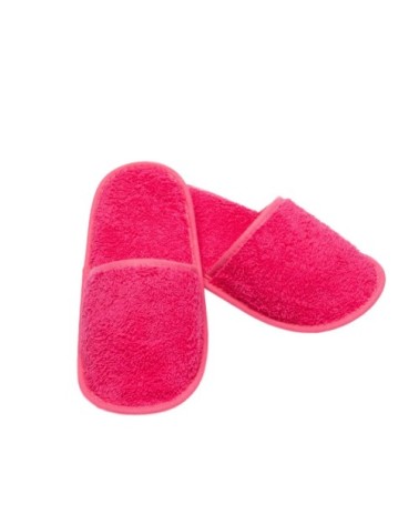 Chausson de bain en eponge rose fuschia taille 37