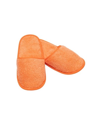 Chausson de bain en eponge orange taille 37