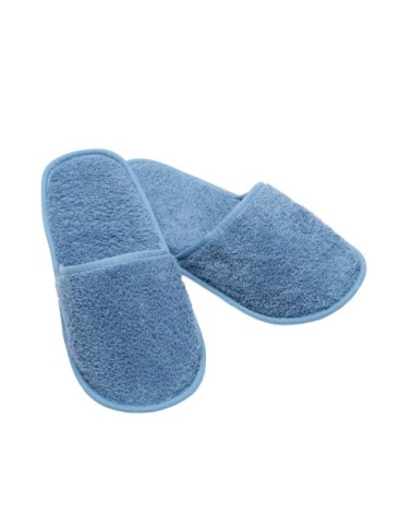 Chausson de bain en eponge bleu ciel taille 42