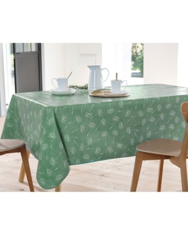 Nappe rectangulaire vert en Pvc et Synthetique 138x250