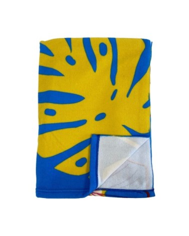 Serviette de plage microfibre ''Paulo'' 90x170cm bleu