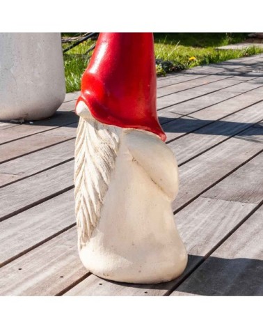 Statuette gnome rouge H50cm