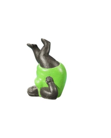 Statuette femme verte H65cm